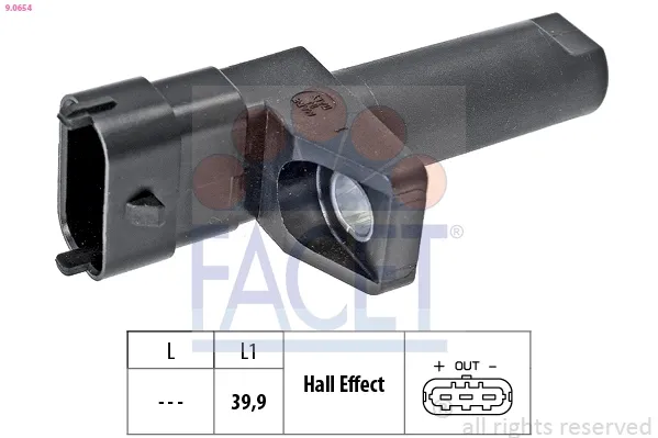Krank sensörü 90654 Facet