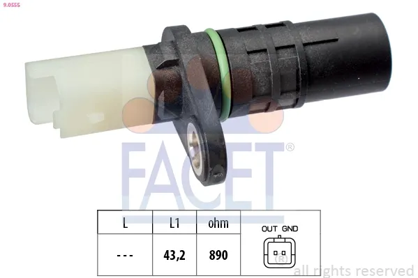 Krank sensörü 90555 Facet