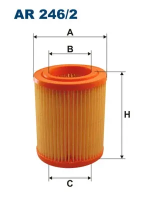 Hava filtresi AR2462 Filtron
