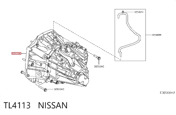 Şanzıman TL4113 Nissan/Infiniti