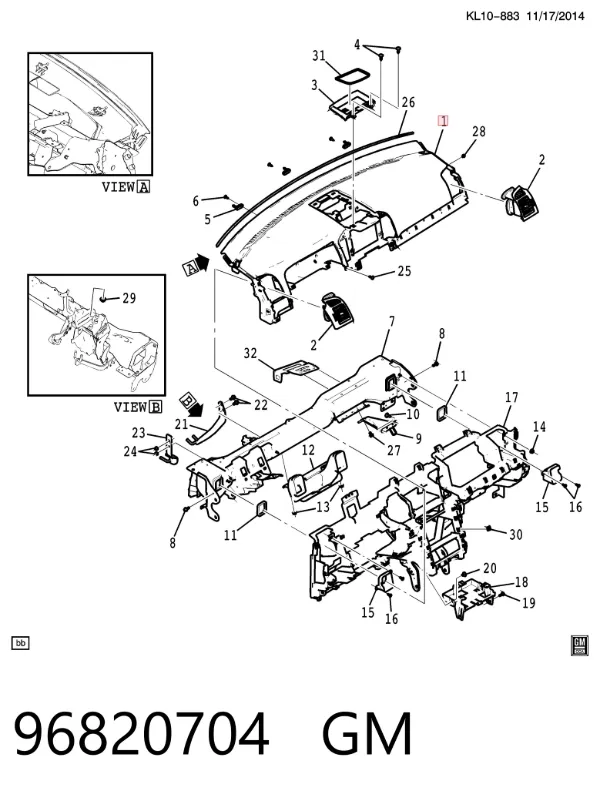 Torpido Chevrolet Captiva I