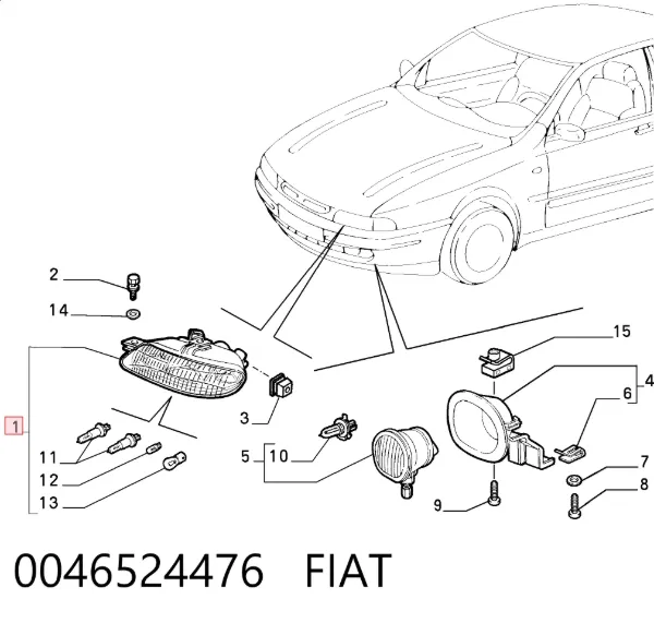 Sol far Fiat Marea 185