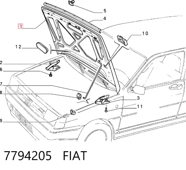 Kaput Fiat Tipo 160