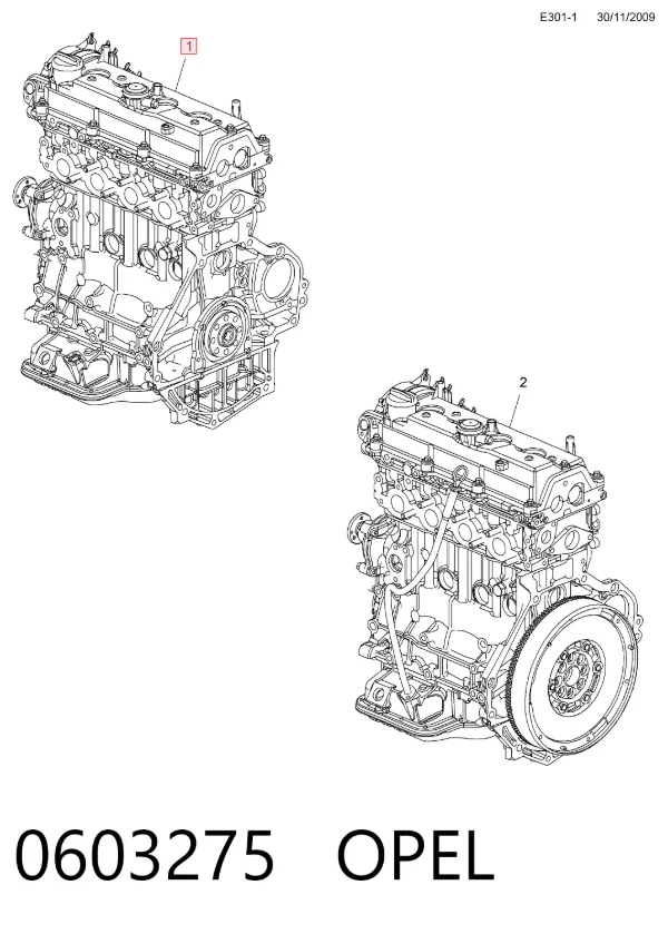 Motor Opel Astra J Sports Tourer