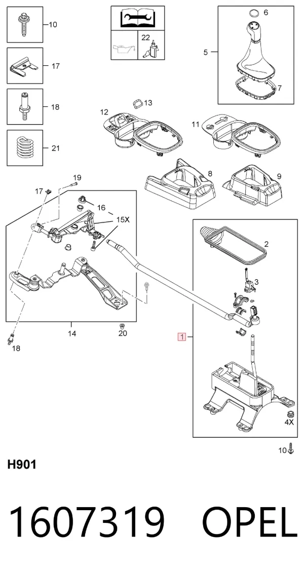 Vites topuzu Opel Corsa D