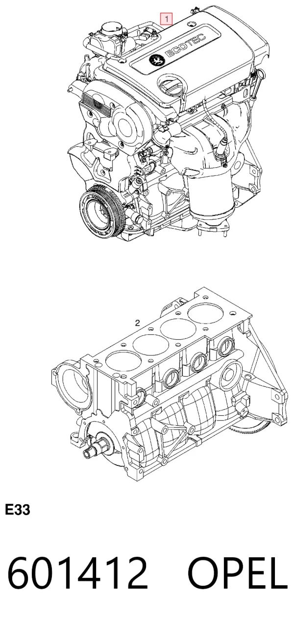 Motor Opel Astra F
