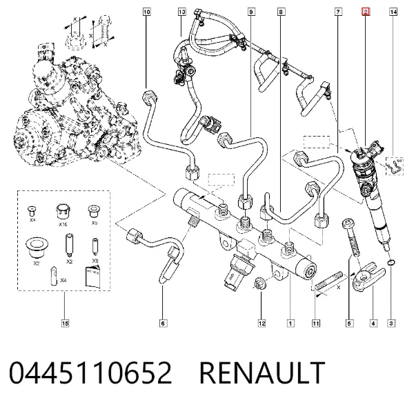 Enjektör Renault Clio IV
