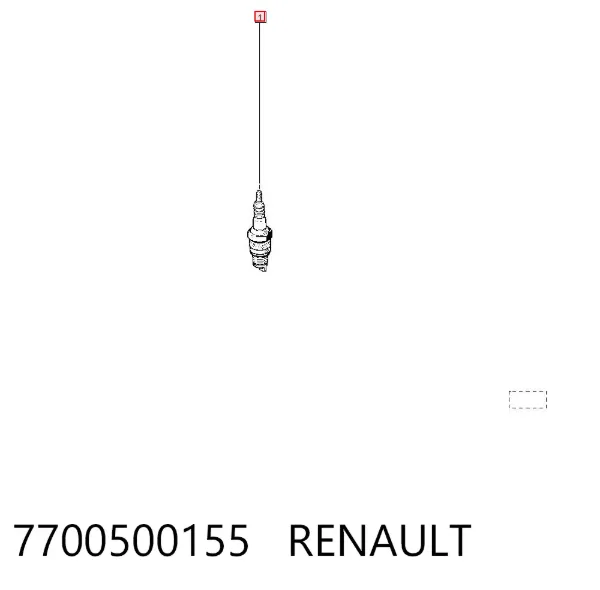 Buji 7700500155 Renault (RVI)
