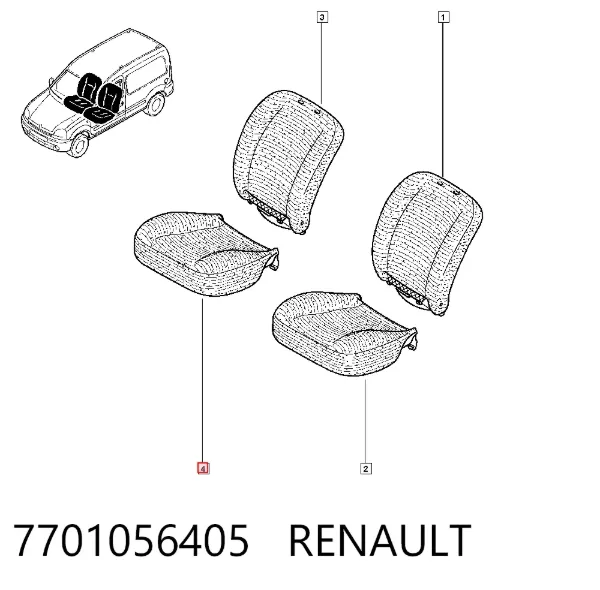 Panjur Renault Kangoo I