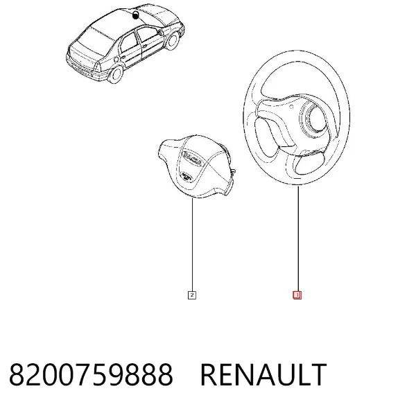 Direksiyon Dacia Logan I