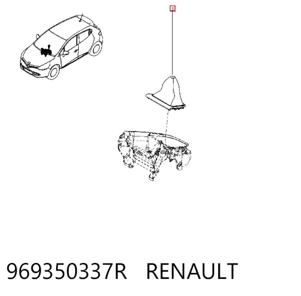 Vites körüğü Renault Clio IV