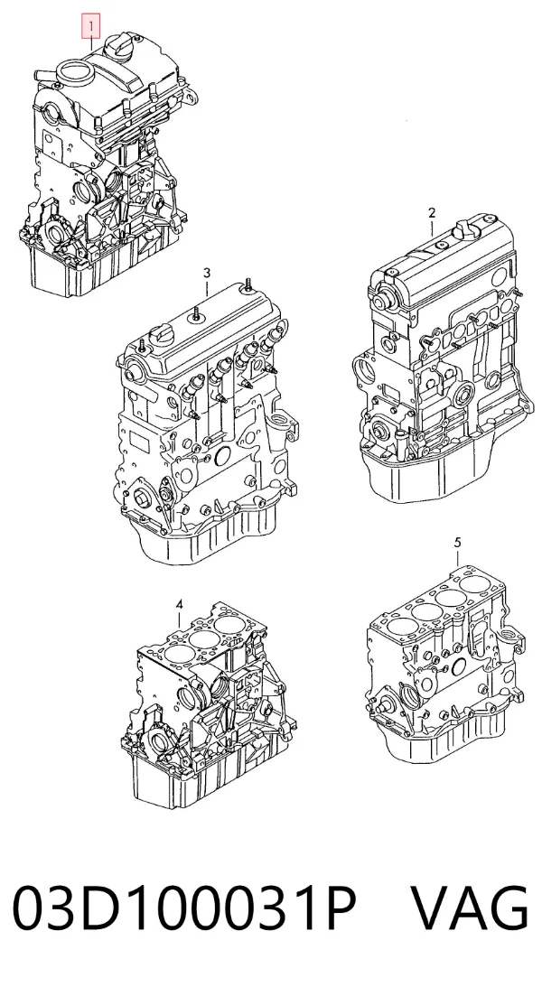 Motor Volkswagen Polo IV