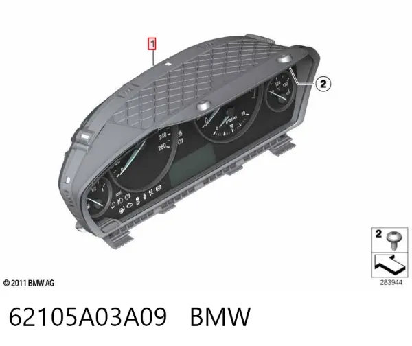 Gösterge paneli BMW 3 F30, F80