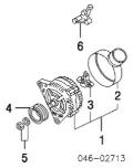 Alternatör röle regülatörü (şarj rölesi) Seat Leon 1P1