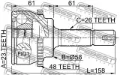Aks kafası Toyota Corolla E15