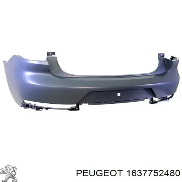 Arka tampon 1637752480 Peugeot/Citroen