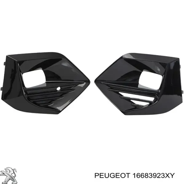 Ön tampon ızgarası 168464289V Peugeot/Citroen
