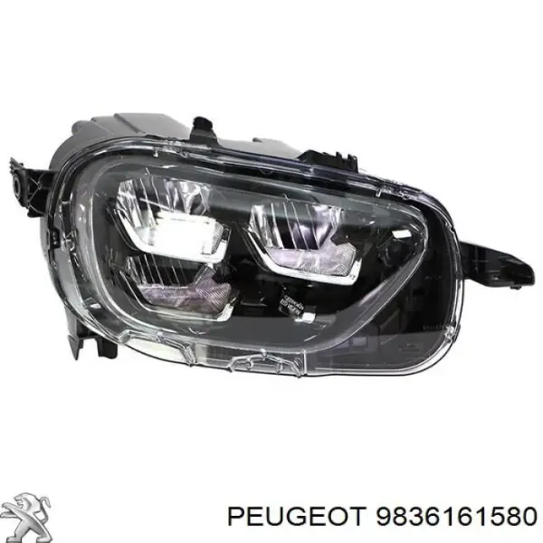 Sağ far 9836161580 Peugeot/Citroen