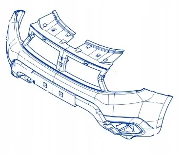 Ön tampon 620228952R Renault (RVI)