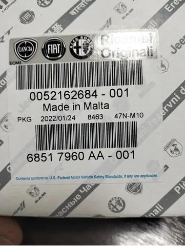 Fren müşürü 52162684 Fiat/Alfa/Lancia