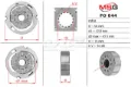 Direksiyon pompası rotoru Ford Focus DFW